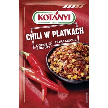 Kotanyi chili w płatkach extra mocne 8 g ca2eb9b1313374a3c6ab05a84315fbb4