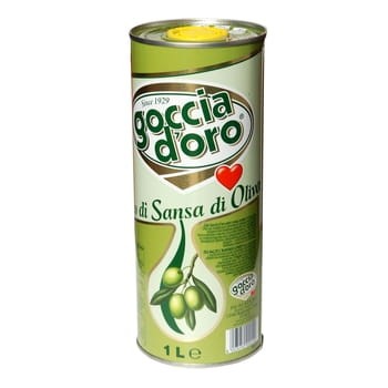 Oliwa z wytłoków z oliwek sansa 1 l goccia d'oro afe1760a2597912b217e496bdf42d20d
