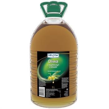 Oliwa z wytłoczyn z oliwek 5 kg helcom Oliwa z wytłoczyn z oliwek 5l helcom