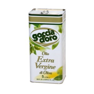 Oliwa z oliwek extra vergine 5 l goccia d'oro