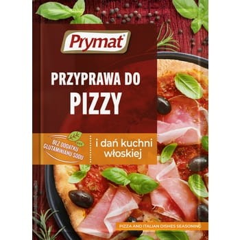 Przyprawa do pizzy i dań kuchni włoskiej 18 g prymat a4394f6924449d529fcb5845ce1b19c6