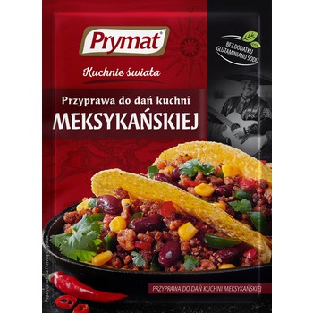 Przyprawa do dań kuchni meksykańskiej 20 g prymat Przyprawa do dań kuchni meksykańskiej 20g prymat