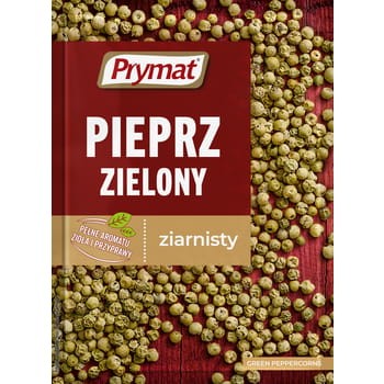 Pieprz zielony ziarnisty 12 g prymat da5a596352c4c0cc8a4b238a28459089