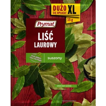 Liść laurowy xl 15 g prymat 19d0e22cb887410e17ea4ca773887081