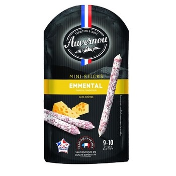 Mini stick z serem emmentaler 100 g auvernou Mini stick z serem emmentaler 100g auvernou