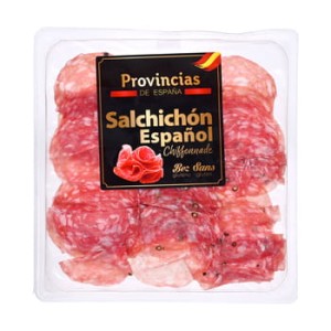 Salchichon mierzwiony 100 g provincias de espana