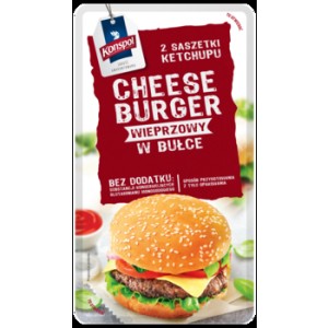 Cheeseburger wieprzowy 320 g konspol