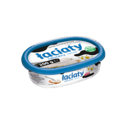 Serek śmietankowy łaciaty 200 g Serek śmietankowy łaciaty naturalny 200g