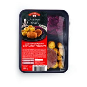 Kotwica zestaw obiadowy z kotletem mielonym 600 g