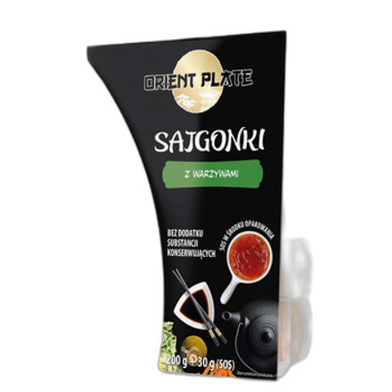 Sajgonki z warzywami 230 g orient plate Sajgonki z warzywami 230g orient plate