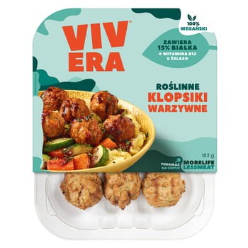 Vivera roślinne klopsiki warzywne 183 g ca4193ae6b1f44c17d65148676d834e2
