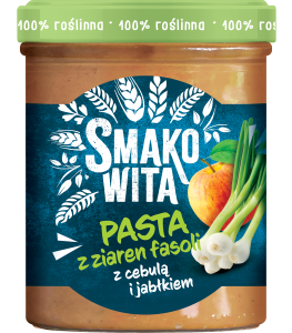 Smakowita pasta z ziaren fasoli z cebulą i jabłkiem 180 g