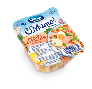 O mamo! sałatka z pstrągiem 140 g lisner