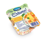 O mamo! sałatka warzywna z kukurydzą 140 g lisner