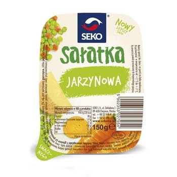 Sałatka jarzynowa seko 150 g 7ea04651a83489ebd58b66e808a7326d