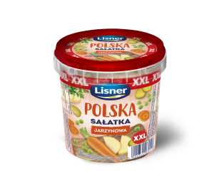 Sałatka polska warzywna 1 kg lisner