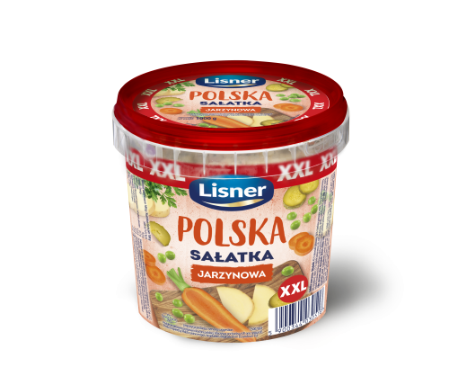 Sałatka polska warzywna 1000g lisner