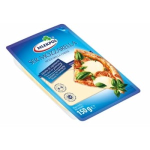Ser mozzarella plastry 150 g