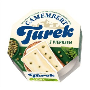 Turek camembert z pieprzem 120 g