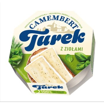 Turek camembert zioła 120 g 8b1334358bb30b5b07bf2c85c7249609