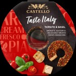 Castello serek kremowy dekorowany pomidory i bazylia 125 g