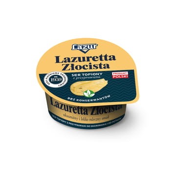 Lazur ser topiony lazuretta złocista 125 g f80fd399ae1109fe48435442bcceb753