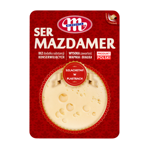 Mlekovita ser mazdamer plastry 150g