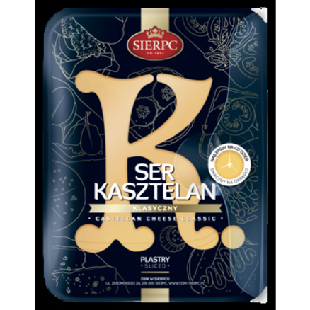 Ser kasztelan klasyczny plastry 135 g osm sierpc Ser kasztelan klasyczny plastry 135g osm sierpc
