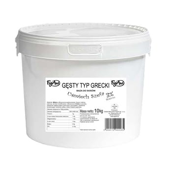 Gęsty typ grecki 0,03 10 kg wiadro figand 1c068848dd3079a6ab529ea7763d41af