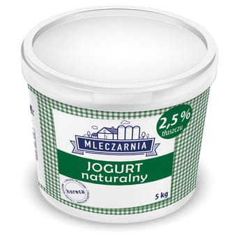 Jogurt 0,025 tł. 5 kg sm mlekpol 373997a602951a5953aca4247a0eb988