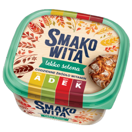 Smakowita lekko solona 450 g . margaryna połtłusta Smakowita lekko solona 450g . margaryna połtłusta