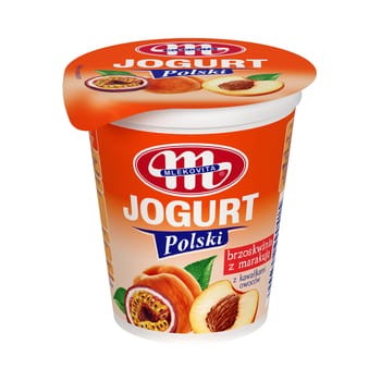 Mlekovita jogurt polski brzoskwinia-marakują 150 g 6bccb2a5d1290c31881705607d891137
