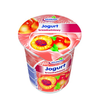 Jogurt brzoskwiniowy somlek 150 g mlekpol f8527a025ce83d90b984ac6e2a35b688