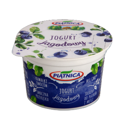 Jogurt owocowy mix 100 g piątnica Jogurt owocowy mix 100g piątnica