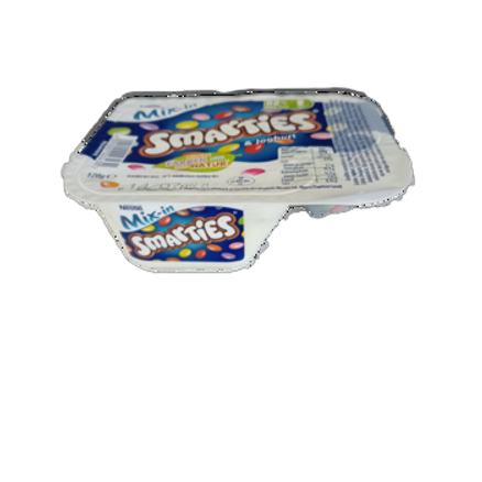 Nestle smarties jogurt dwukomorowy 120 g Nestle smarties jogurt dwukomorowy 120g