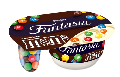 Danone jogurt o smaku waniliowym z drażetkami m&amp;m's 120g