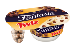 Danone jogurt karmelowy z mini ciasteczkami twix mix 120 g