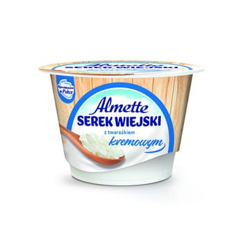 Almette serek wiejski kremowy 150 g f059831ddc0978eda2682e0e79f899ae