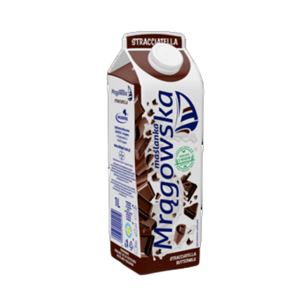 Maślanka mrągowska stracciatella 1 l Maślanka mrągowska stracciatella 1l