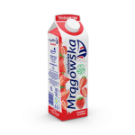 Maślanka mrągowska truskawkowa 1 l