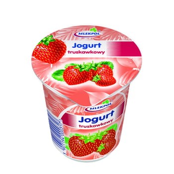 Jogurt truskawkowy somlek 150 g mlekpol 734278941ec1d7353f1f17df493e2100