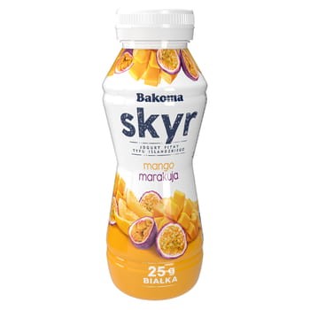 Bakoma skyr jogurt pitny typu islandzkiego mango-marakuja 300 g 31a26eca359c500006a3666f721f9f01