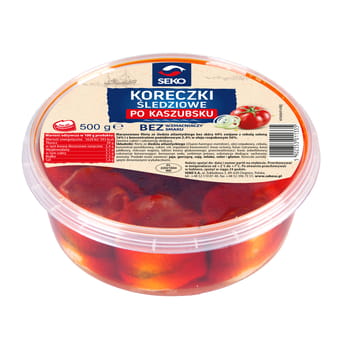 Koreczki śledziowe po kaszubsku 500 g seko 503316cf9e07e5a1bc9db8bb0fd39a72