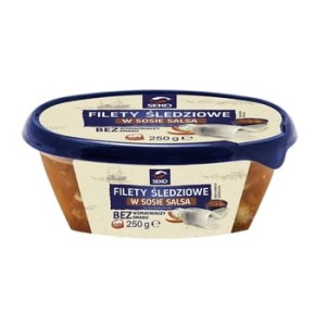 Filety śledziowe w sosie salsa seko 250 g