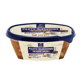 Filety śledziowe w sosie salsa seko 250 g de2783e18f1768b4c797b18a0dafc941