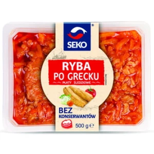 Ryba po grecku ze śledzia seko 500 g