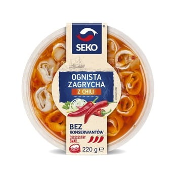 Ognista zagrycha z chilli 220 g seko 7818c0323d53f02abab9b6933577c91d