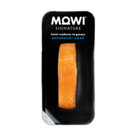 Mowi łosoś wędzony na gorąco 125 g Mowi łosoś wędzony na gorąco naturalny 125g