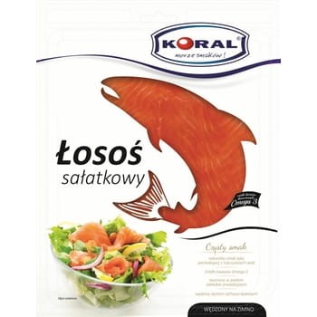 Koral łosoś wędzony sałatkowy 90 g d9a4c1ebfd756640250b2ab8f5e6237a