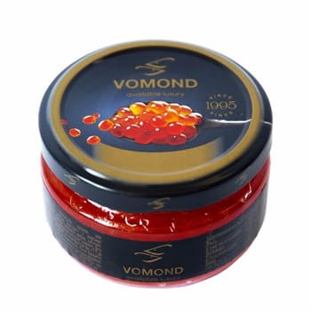 Vomond kawior łososiowy pasteryzowany, imitacja 110 g 78d14520e0f5007091575fd8d881c647